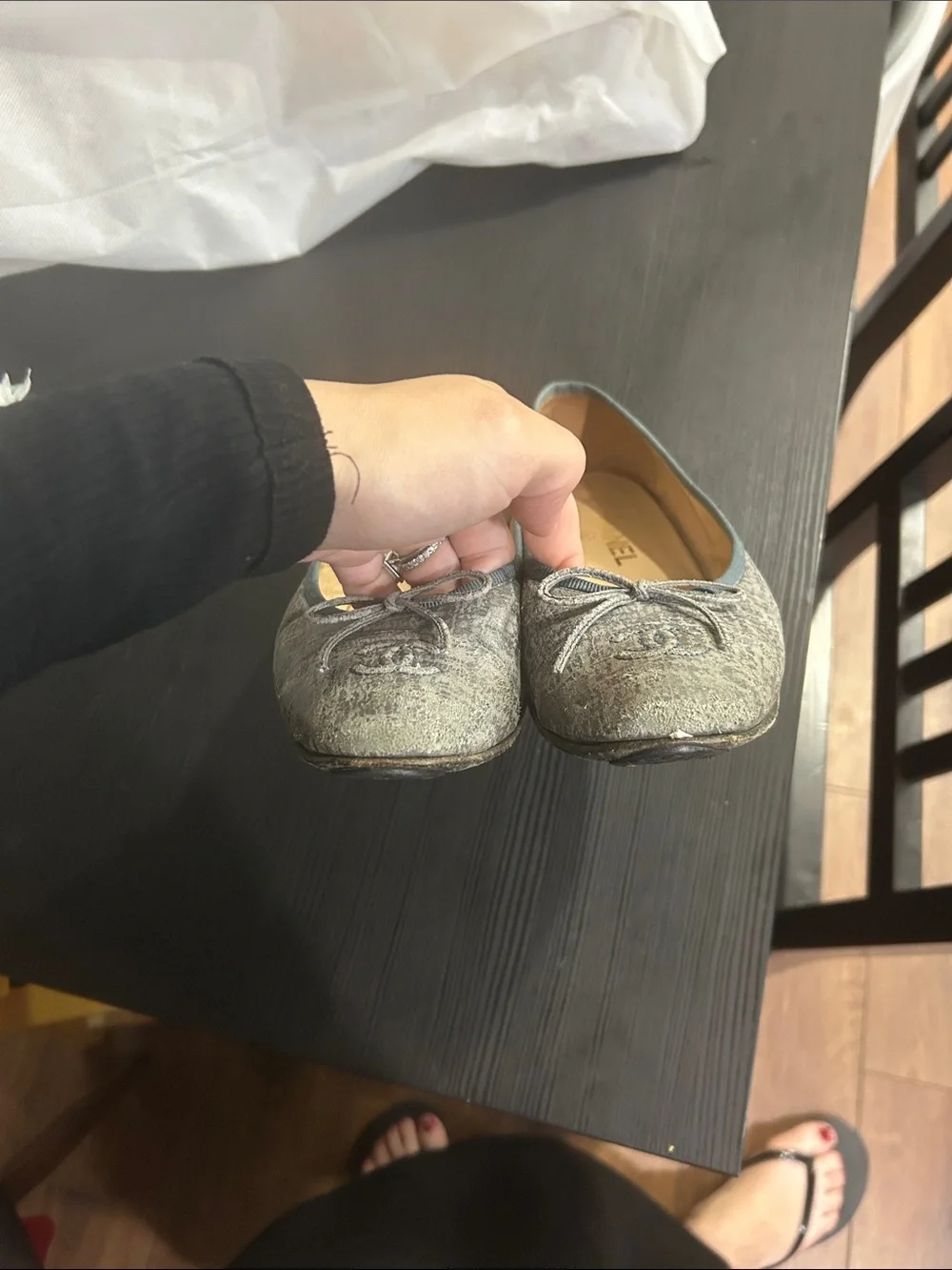 Chanel flats